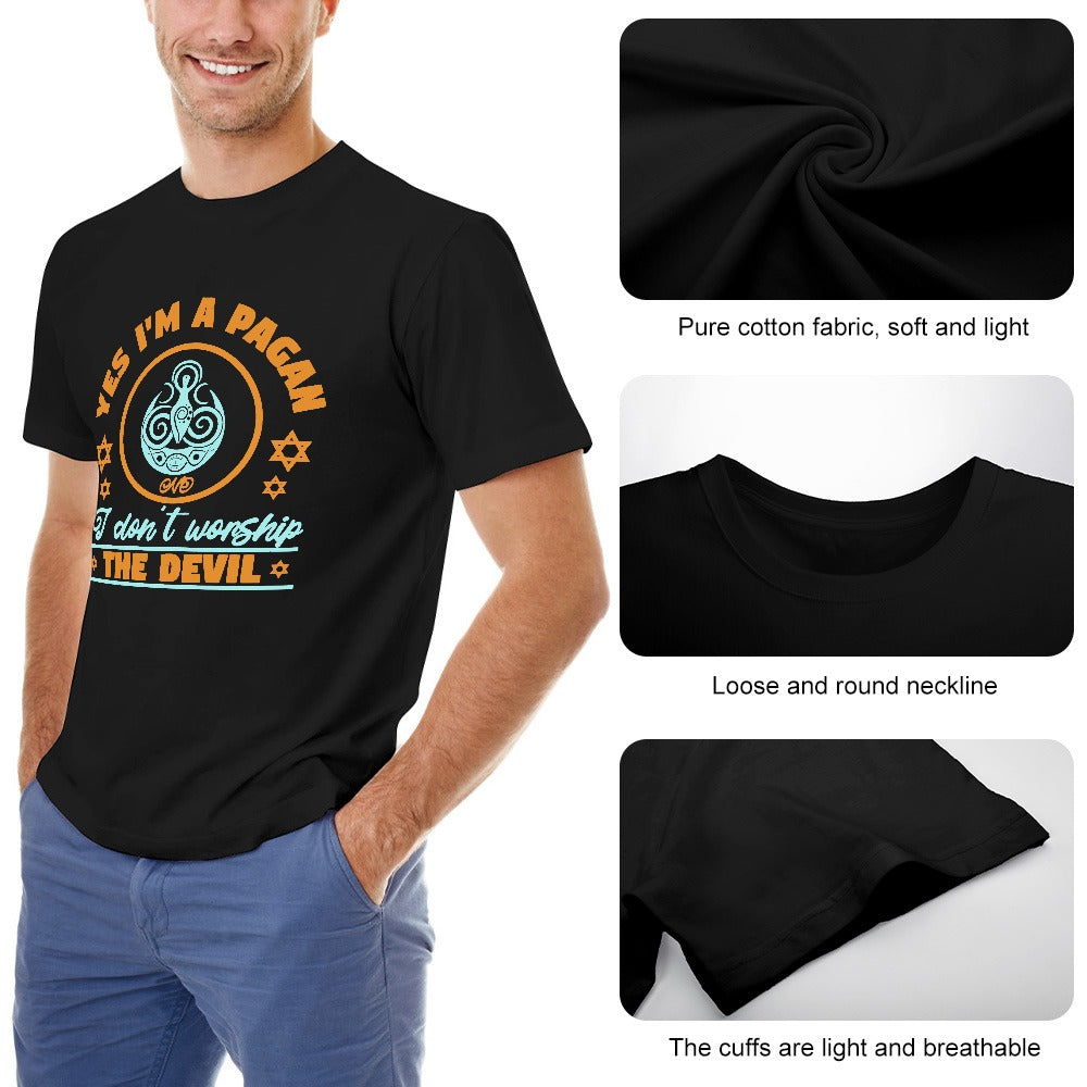 Yes I'm A Pagan Men's T-shirt