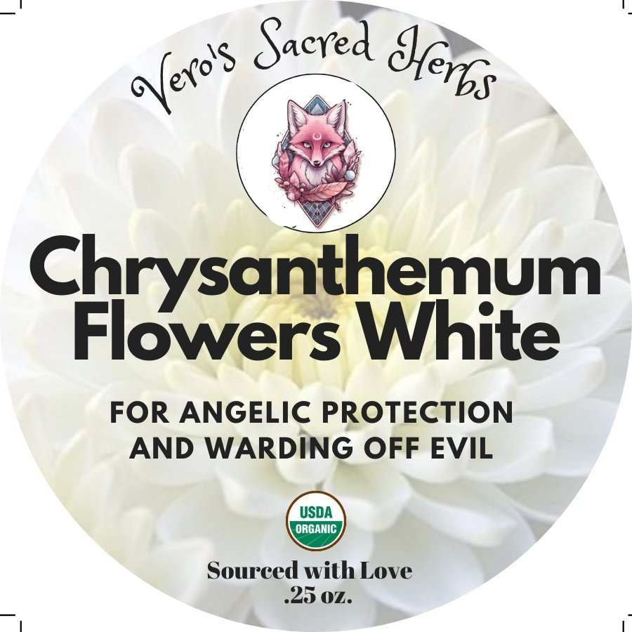 Herb Garden - Organic White Chrysanthemum .25oz