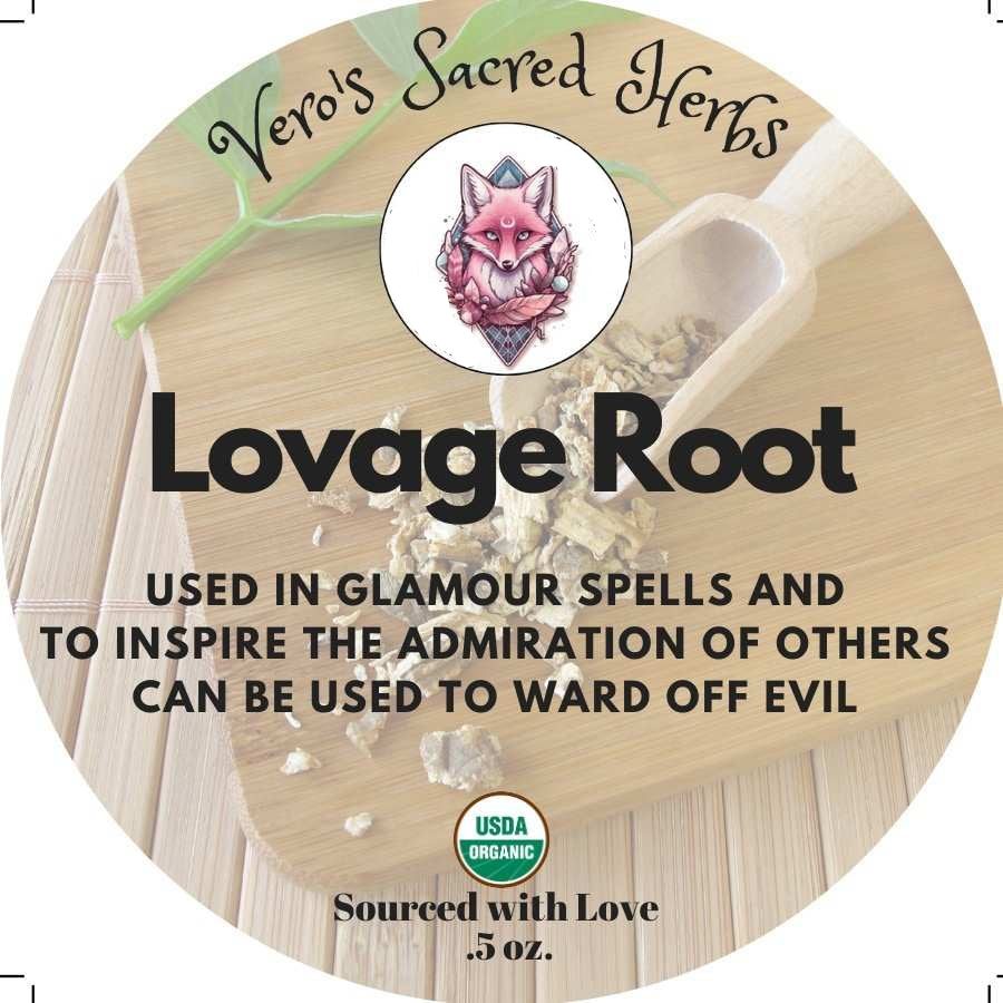Herb Garden - Organic Lovage Root .5oz