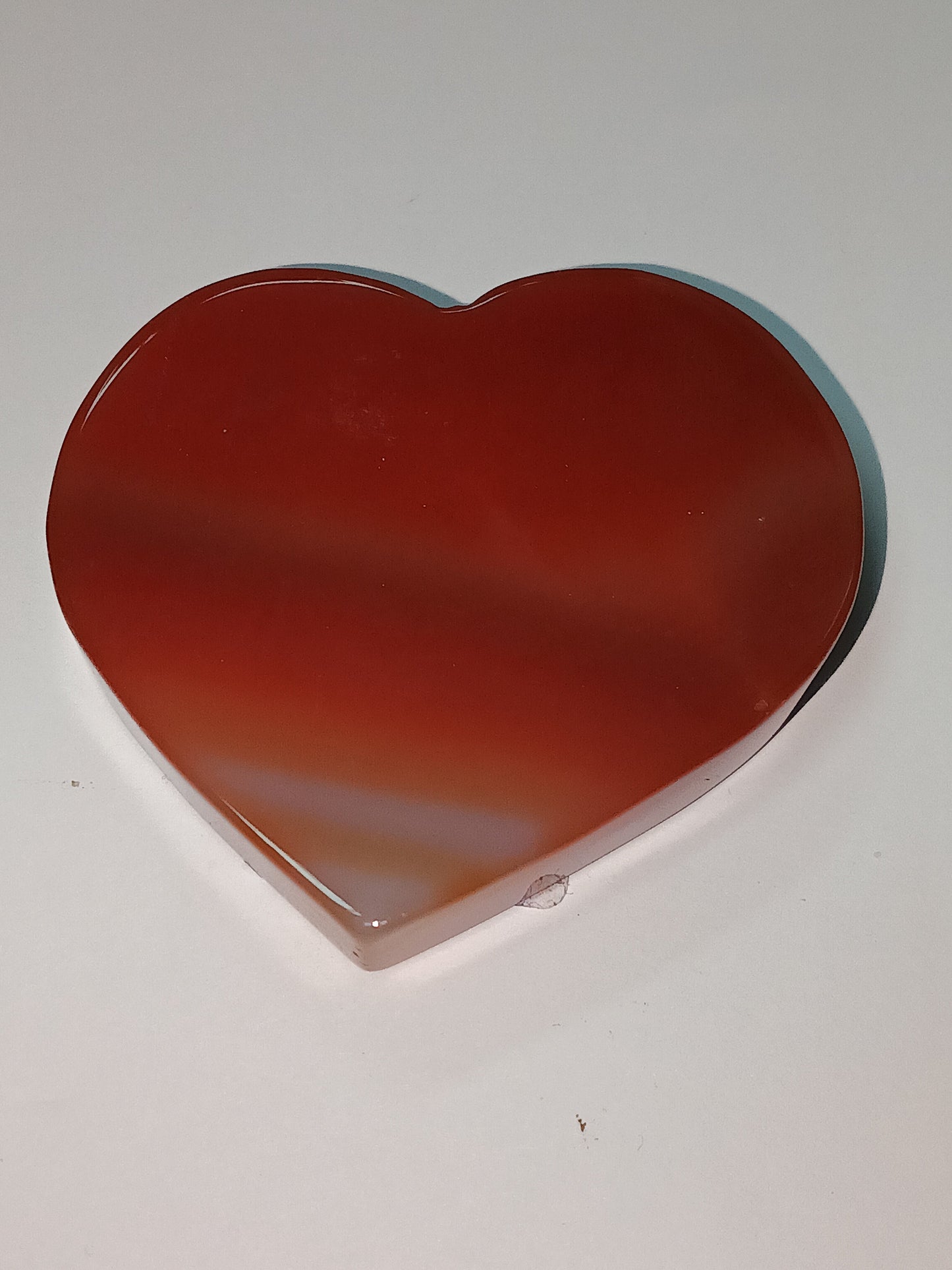 Carnelian Agate Heart