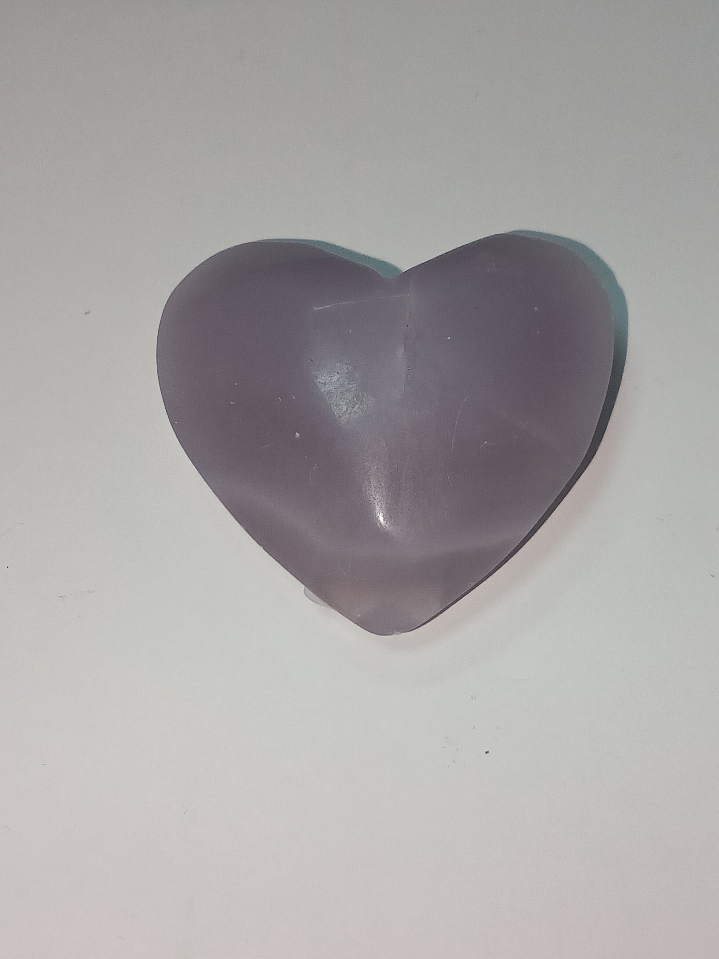 Blue Chalcedony Heart