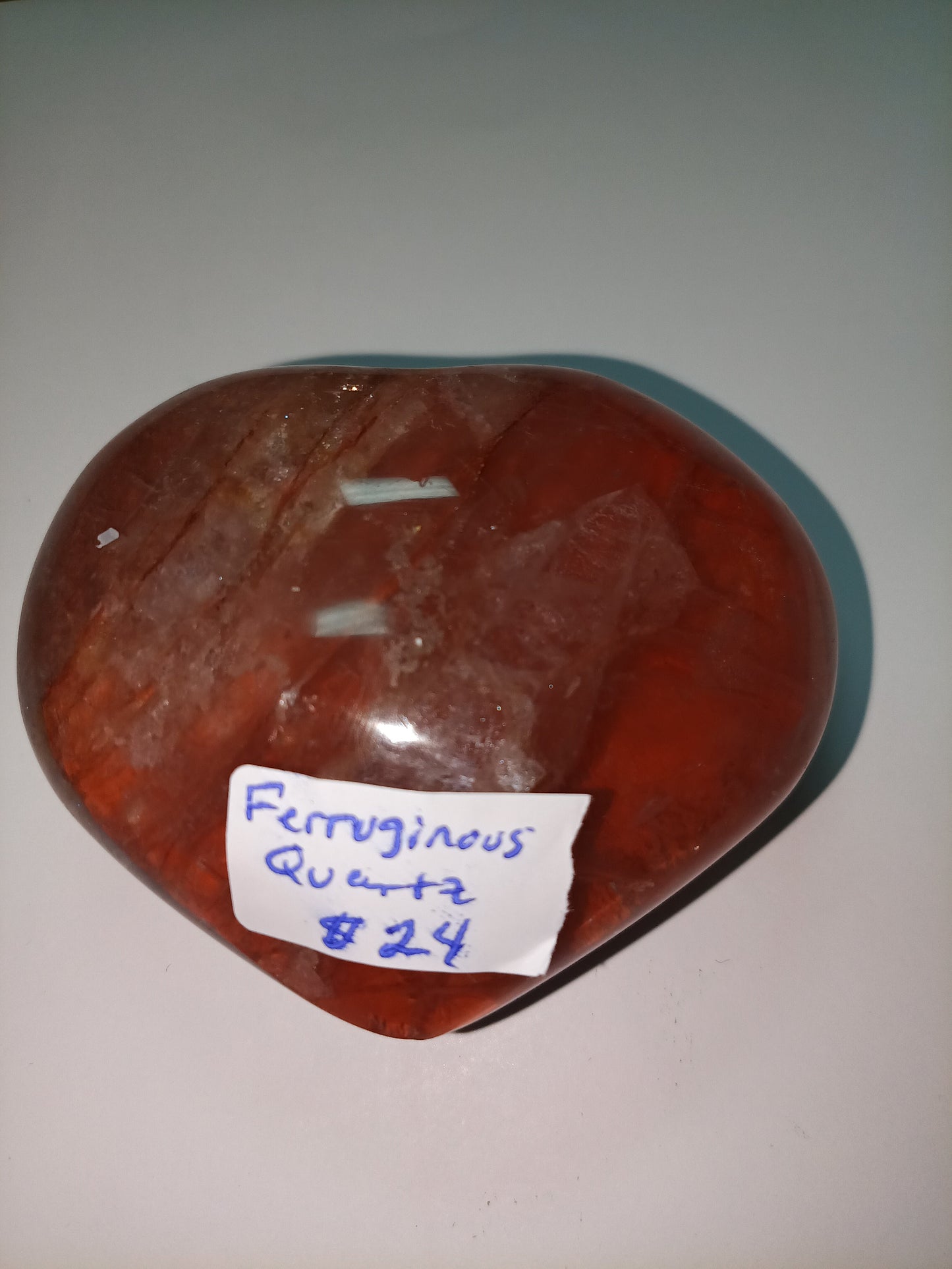 Ferruginous Quartz Heart