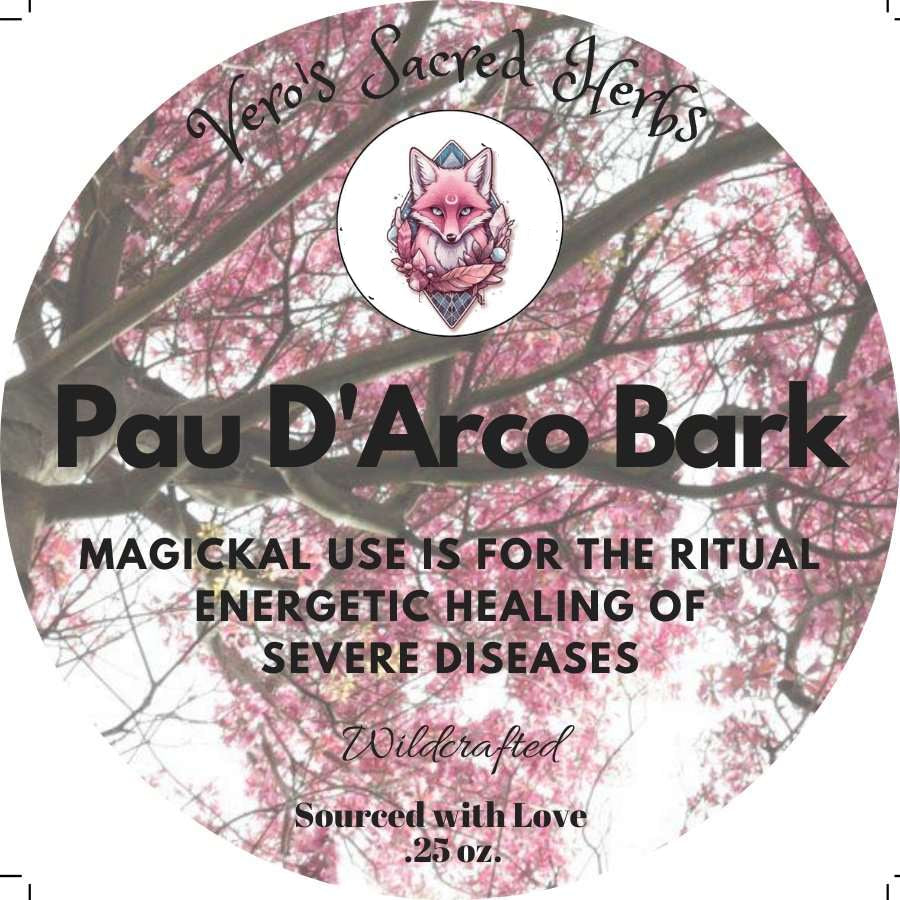 Herb Garden - Wildcrafted Pau D'Arco .25