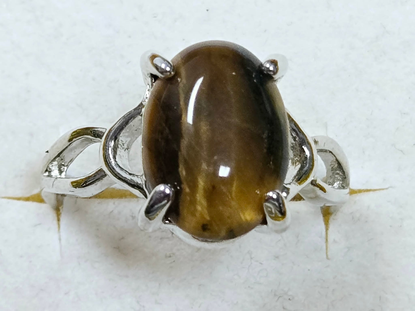 Tiger's Eye Ring - Size 9