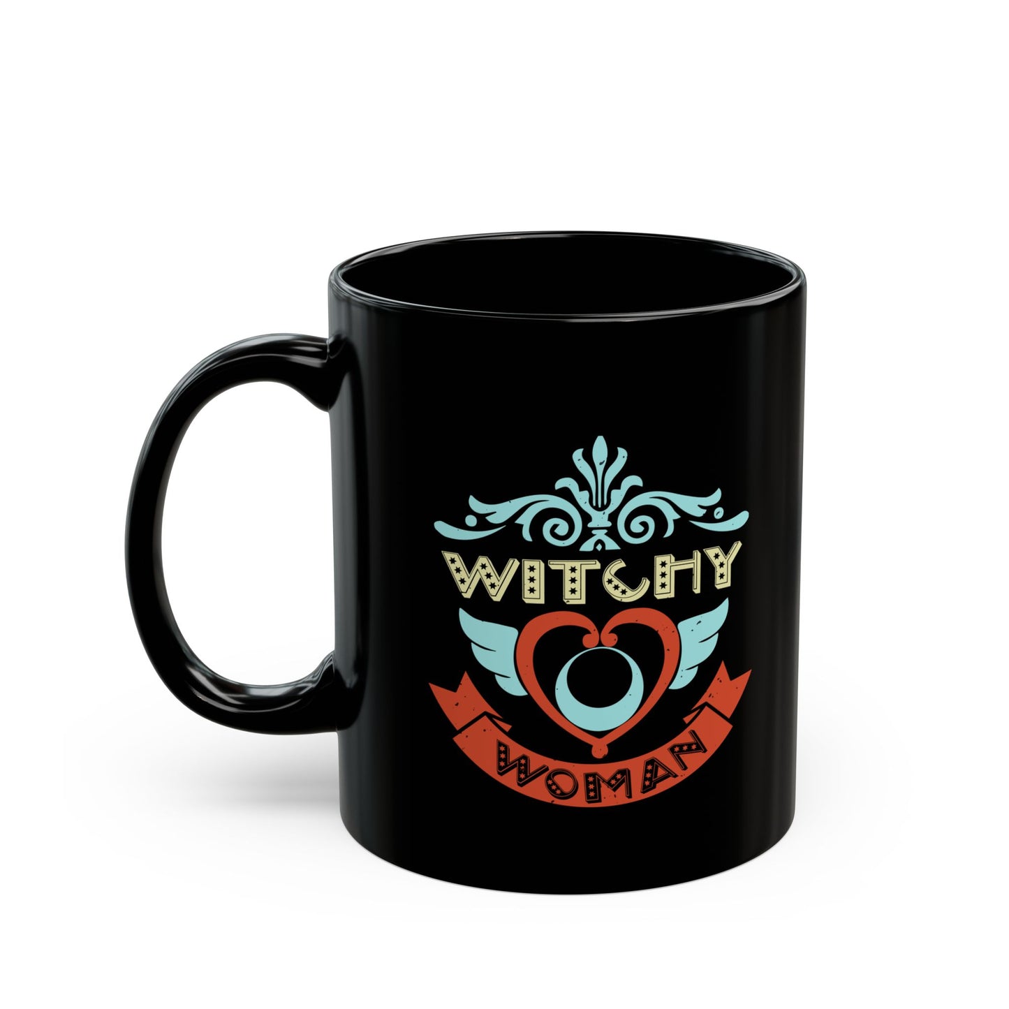 Witchy Woman 11oz Black Mug