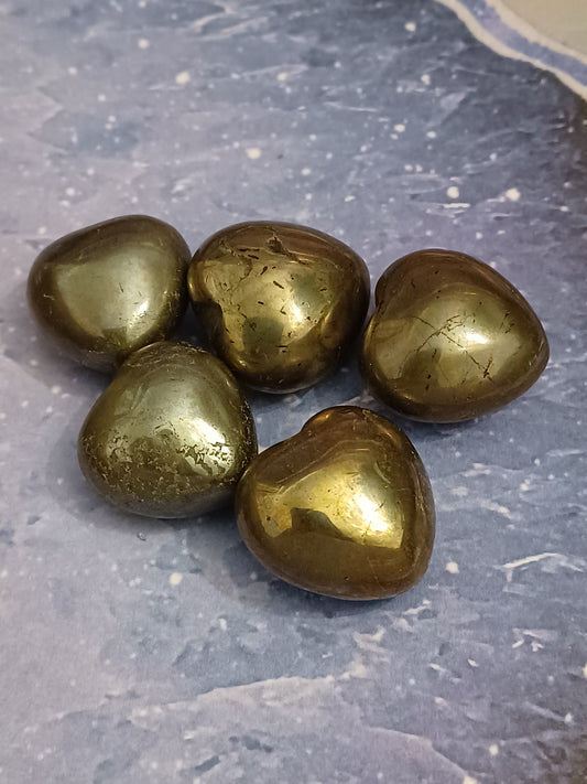 Gold Hematite Heart - Small