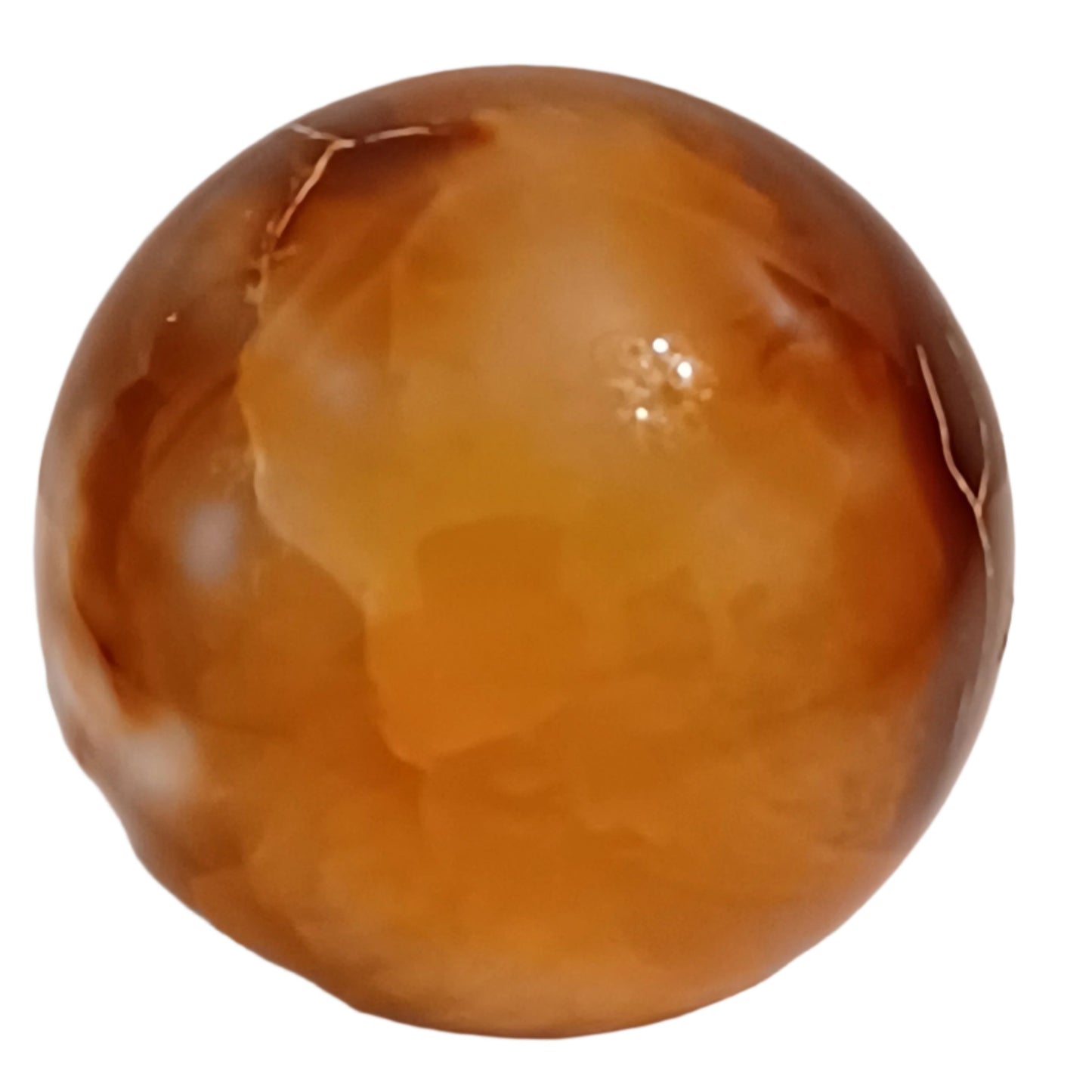 Carnelian Agate Sphere