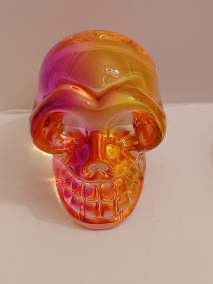 Skull Andara Crystal Figures