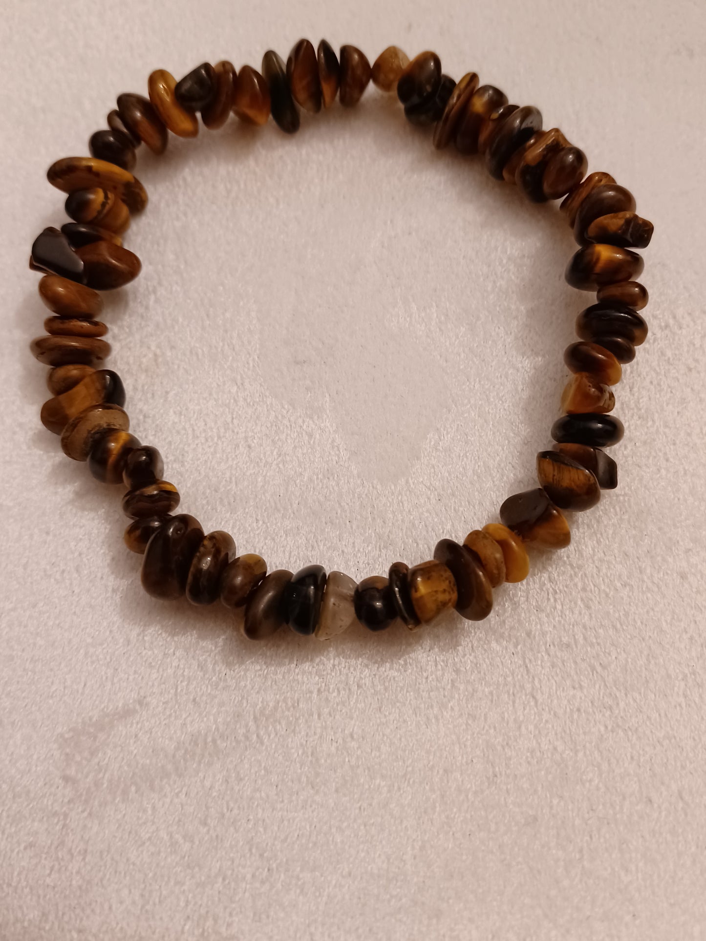 Tiger Eyes Natural Stone Stretch Bracelet