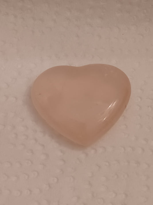 Rose Quartz Heart