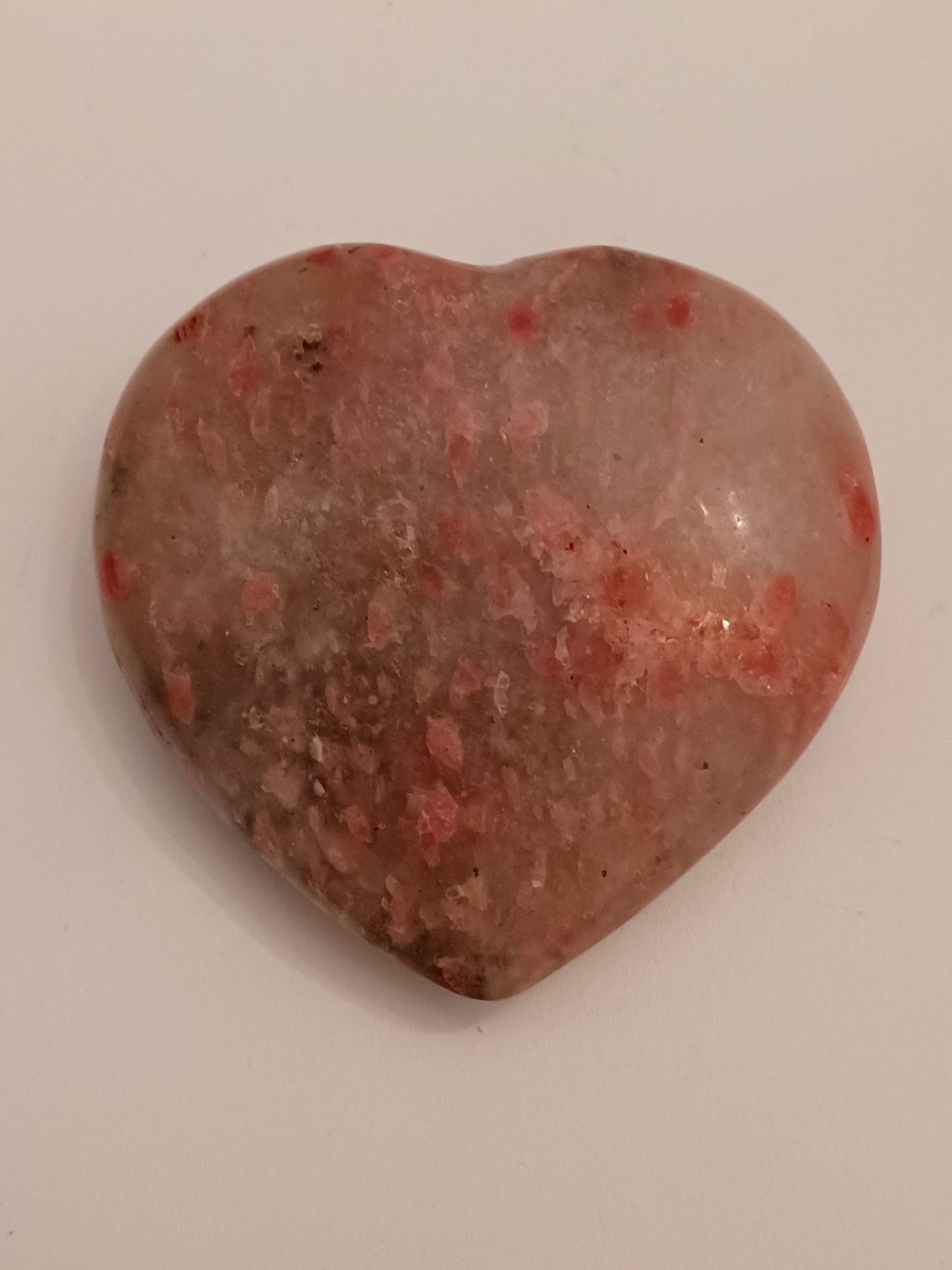 Rhodonite Heart - Large