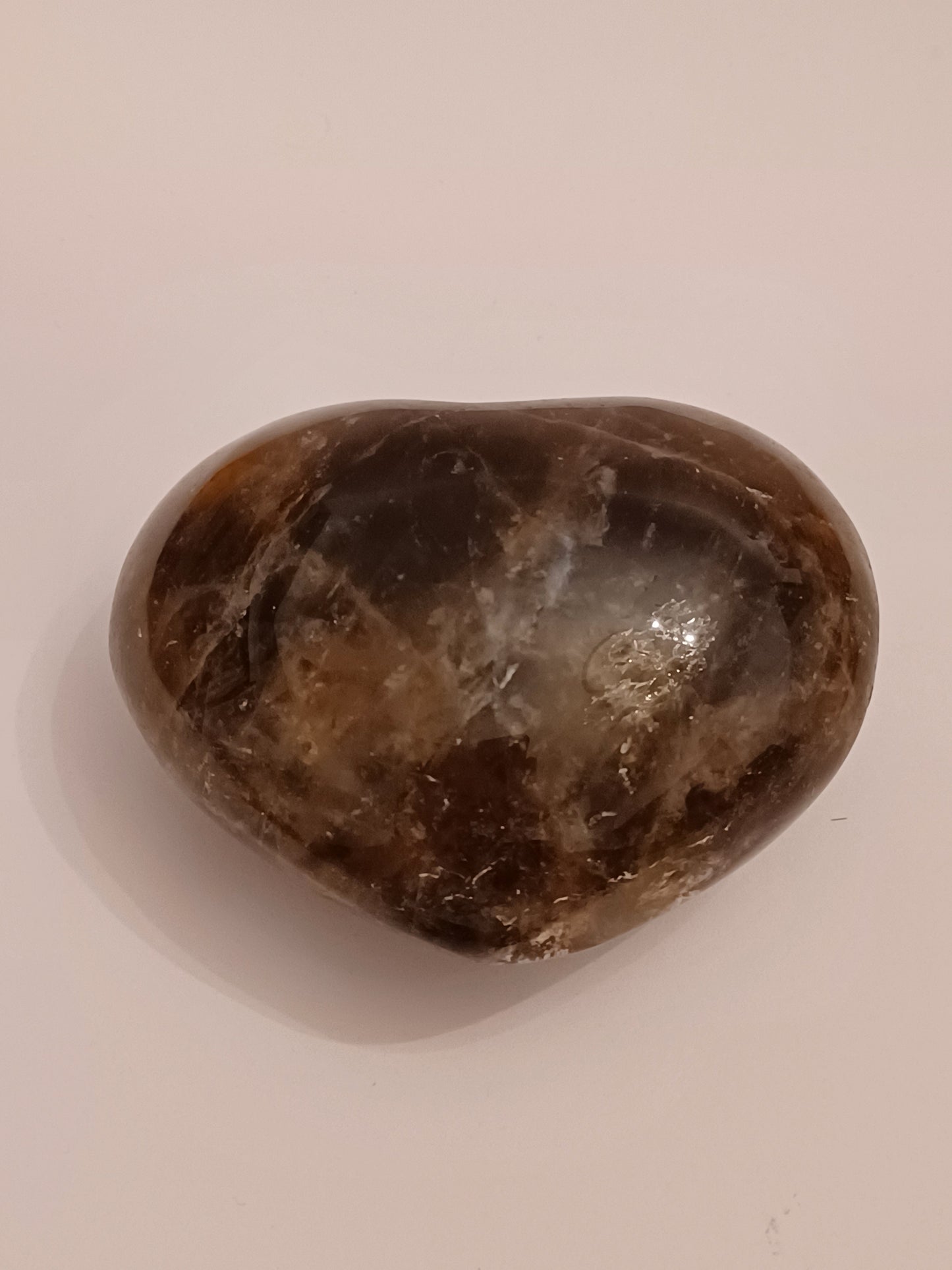 Smoky Quartz Heart