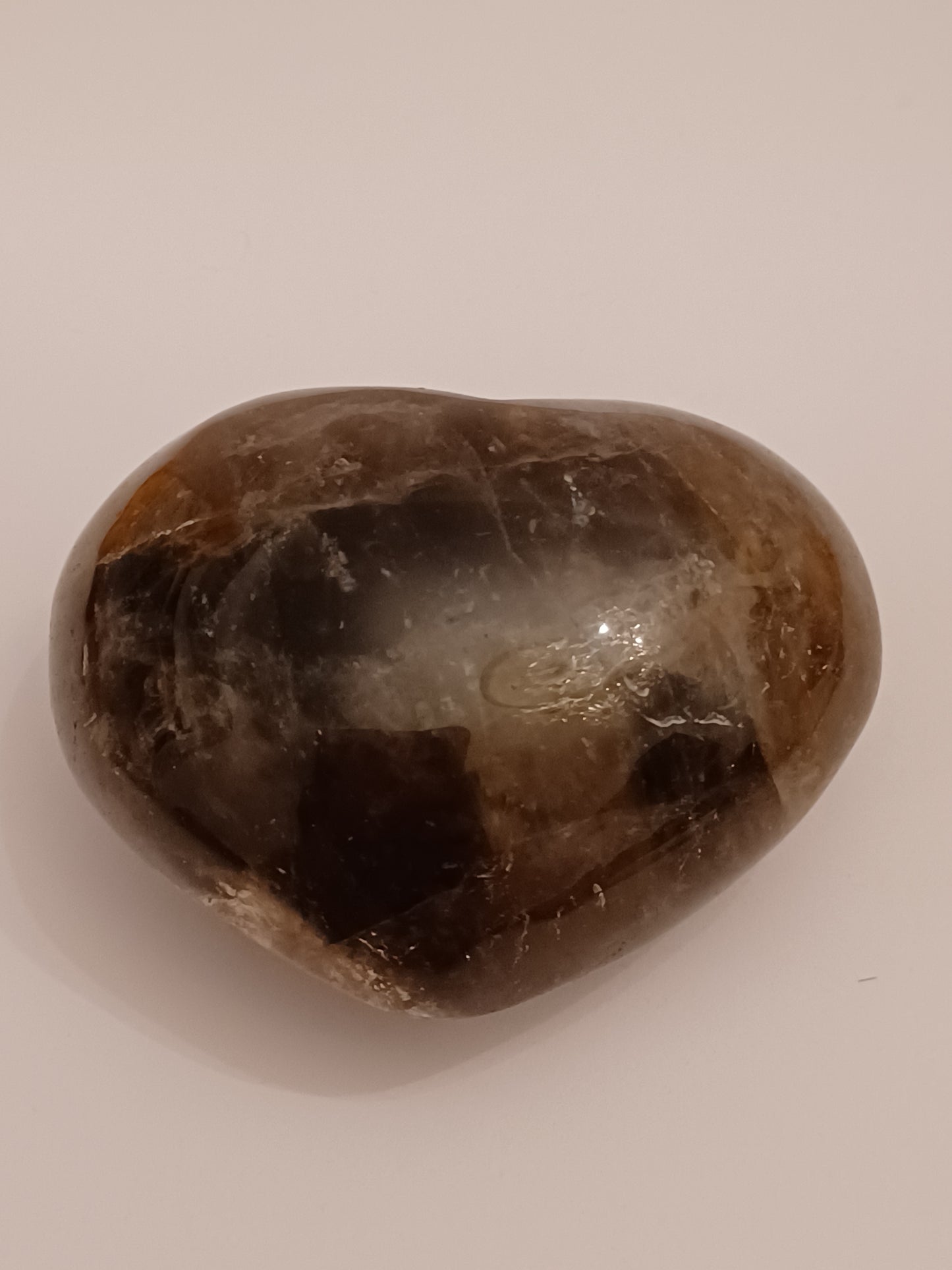 Smoky Quartz Heart