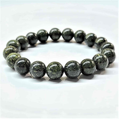 Serpentine Round Bead Bracelet - Kundalini Awakening