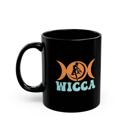 WICCA 11oz Black Mug