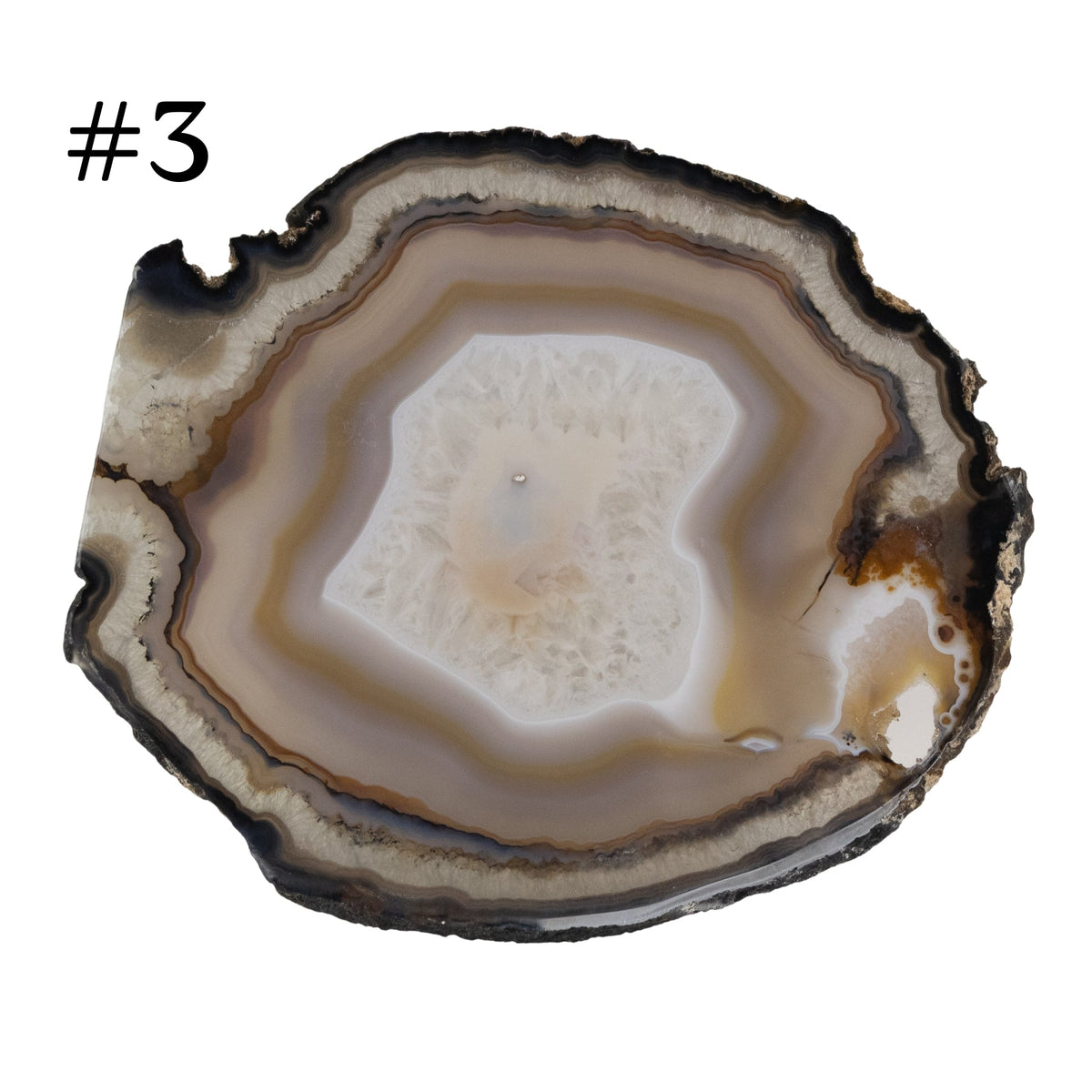 Large Natural Agate Slice