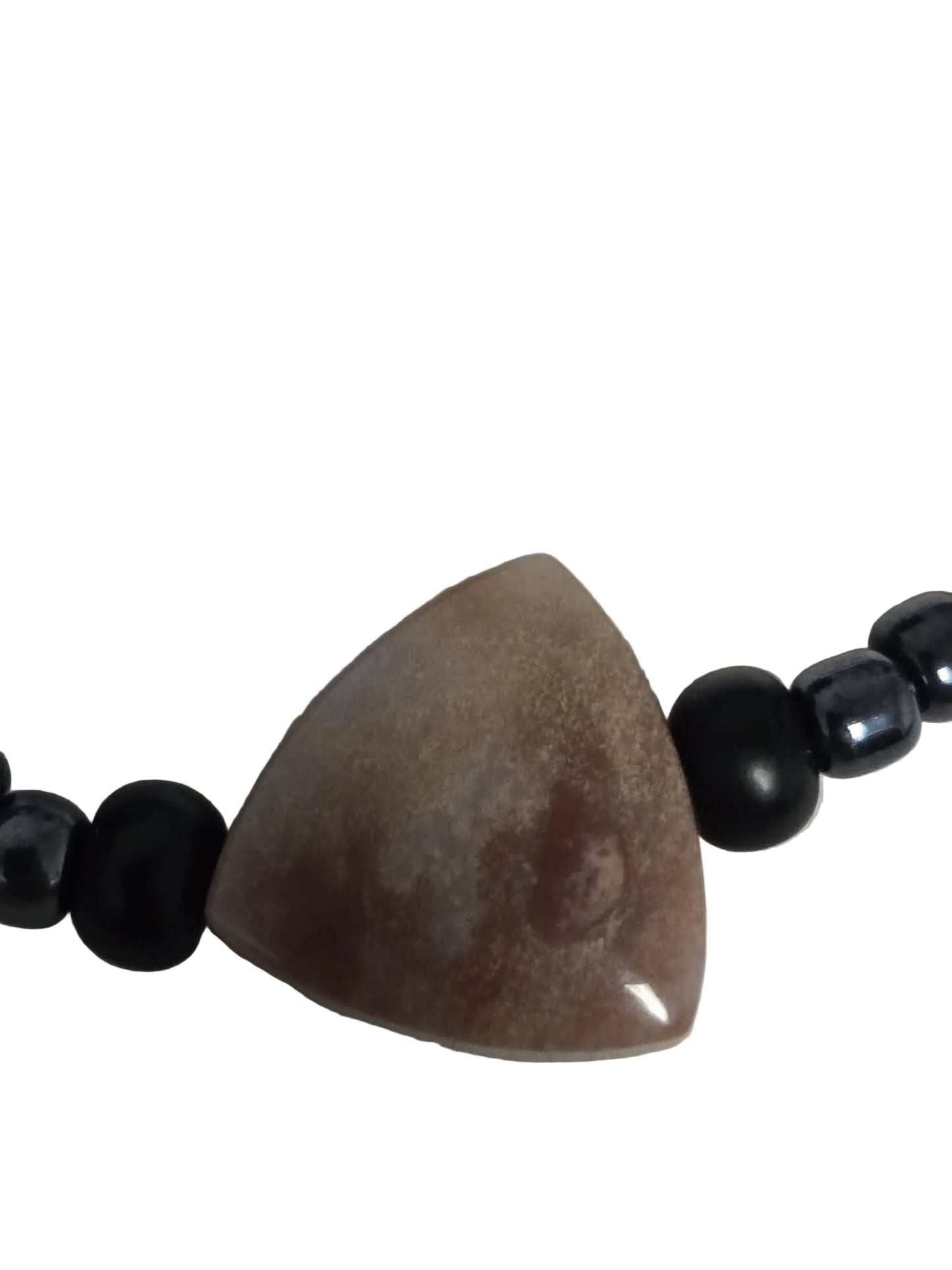 Hematite with Carnelian Agate Bracelet