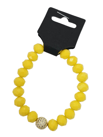 Yellow Jasper Color Bracelet