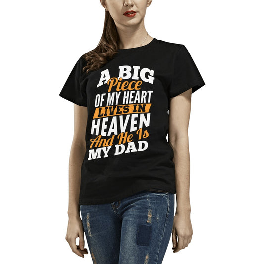 Heart In Heaven Dad Shirt