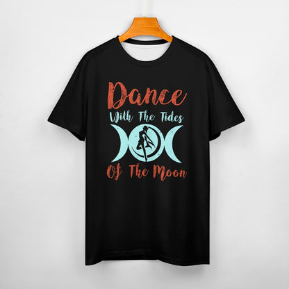 Dance With The Tides Of The Moon 100% Cotton T-Shirt
