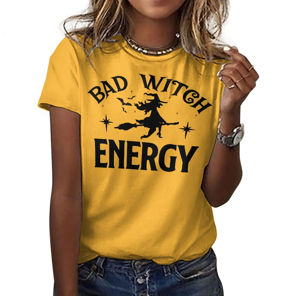 Bad Witch Energy 100% Cotton T-Shirt