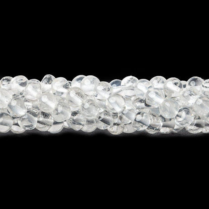 6mm Crystal Quartz Plain Round Beads 14 inch