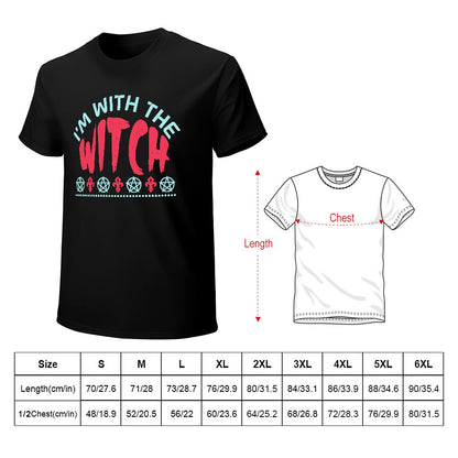 I'm With The Witch Men's T-shirt