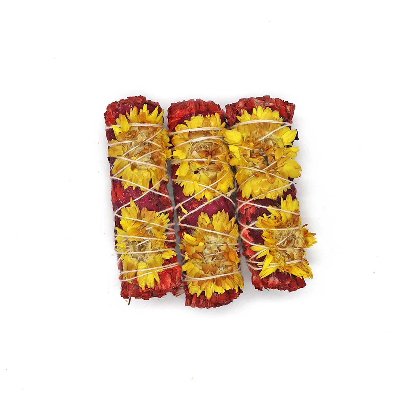 'Red Romance' Dragon's Blood Sage Smudge Stick (4 in.)