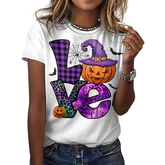 Halloween Love Cotton T-Shirt