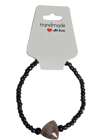 Hematite with Carnelian Agate Bracelet