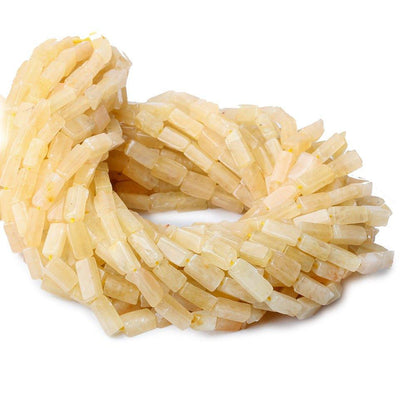 8mm Yellow Aventurine Plain Rectangle Beads, 14 inch 34pcs