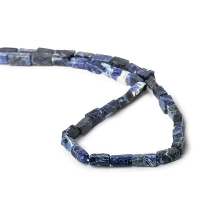 9-10mm Sodalite Plain Rectangles 14 inches