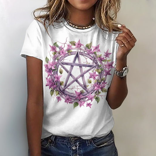 Pentagram Cotton T-Shirt