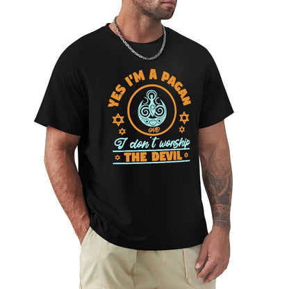 Yes I'm A Pagan Men's T-shirt