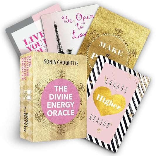 The Divine Energy Oracle: A 63-Card Deck to Get Out of Your Own Way cover image
