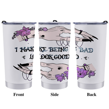 Make Being Bad Look Good Travel Coffee Mug