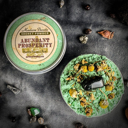 Abundant Prosperity Sachet Powder by Madame Pamita