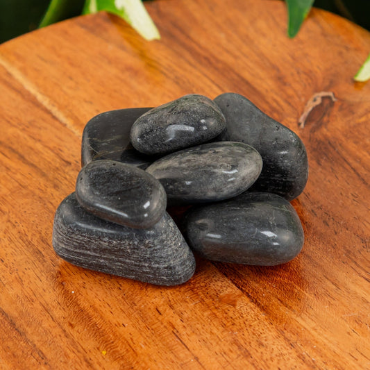 Black Tourmaline Tumbled