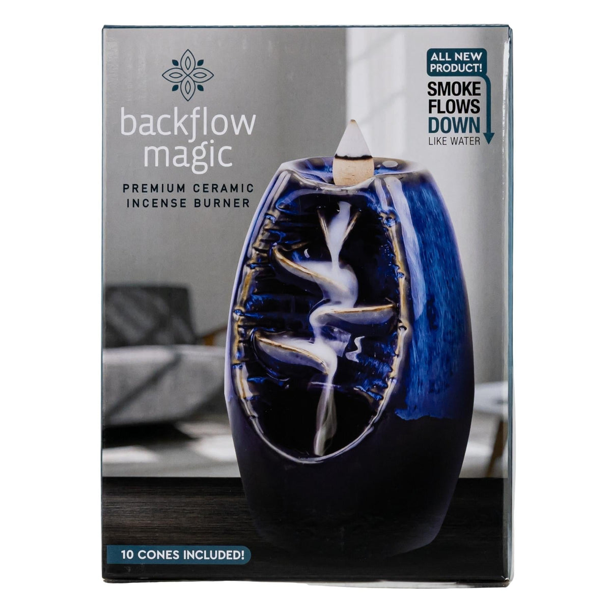 Blue Backflow Ceramic Burner