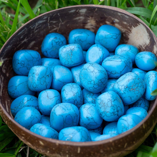 Blue Howlite Tumbled 1lb