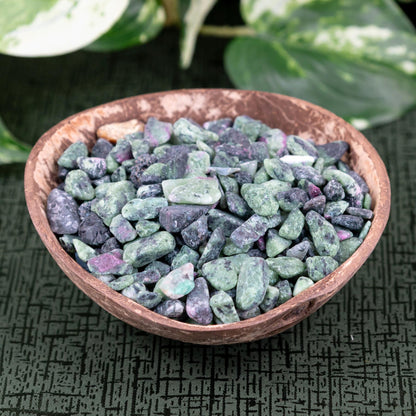 Ruby Zoisite Crystal Chips 1lb