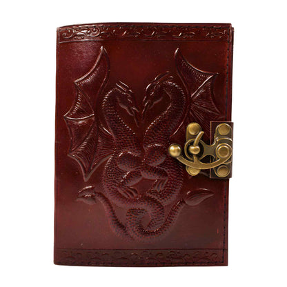 Double Dragon Leather Journal