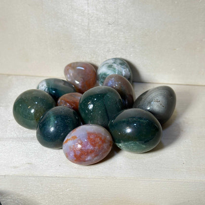 Fancy Jasper Tumbled Pocket Stone