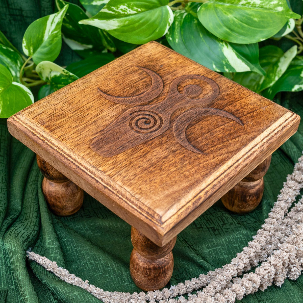 Wood Goddess Altar Table