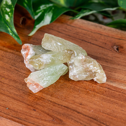 Green Calcite Raw