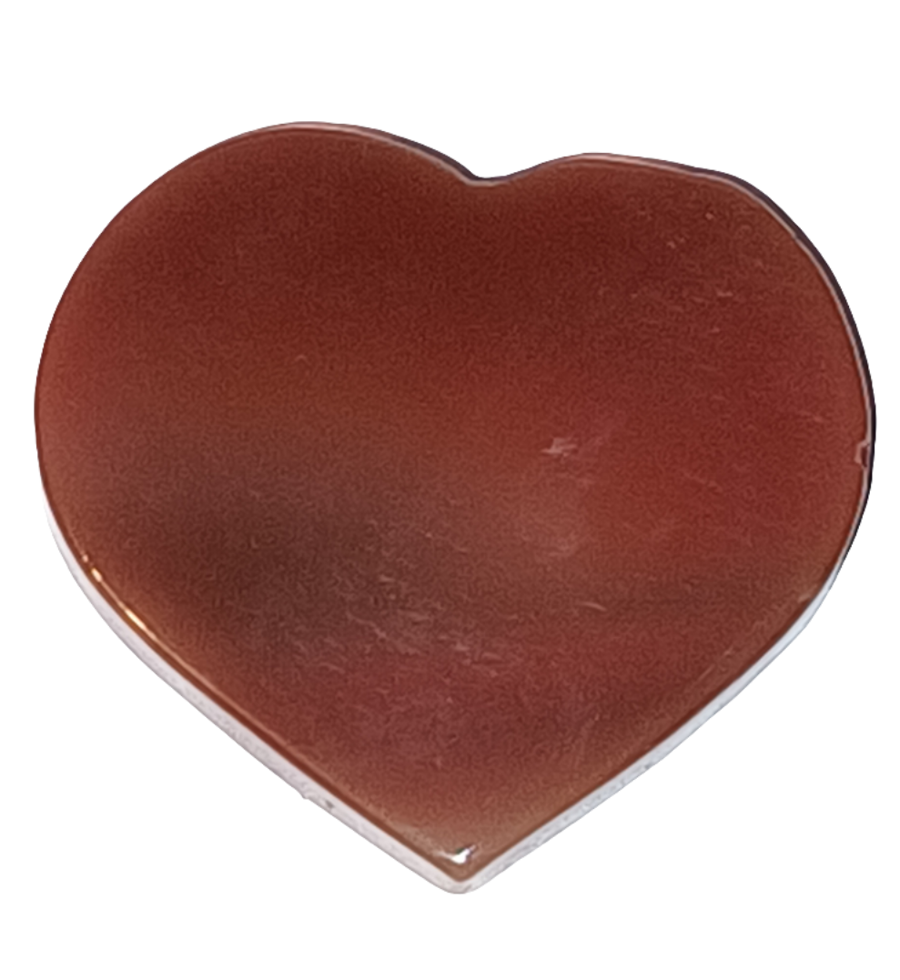 Carnelian Agate Heart