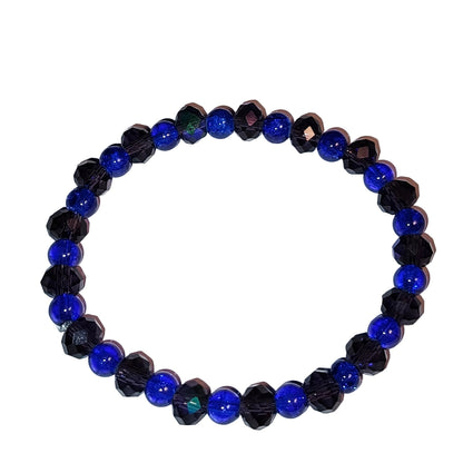 Amethyst & Sapphire Bracelet