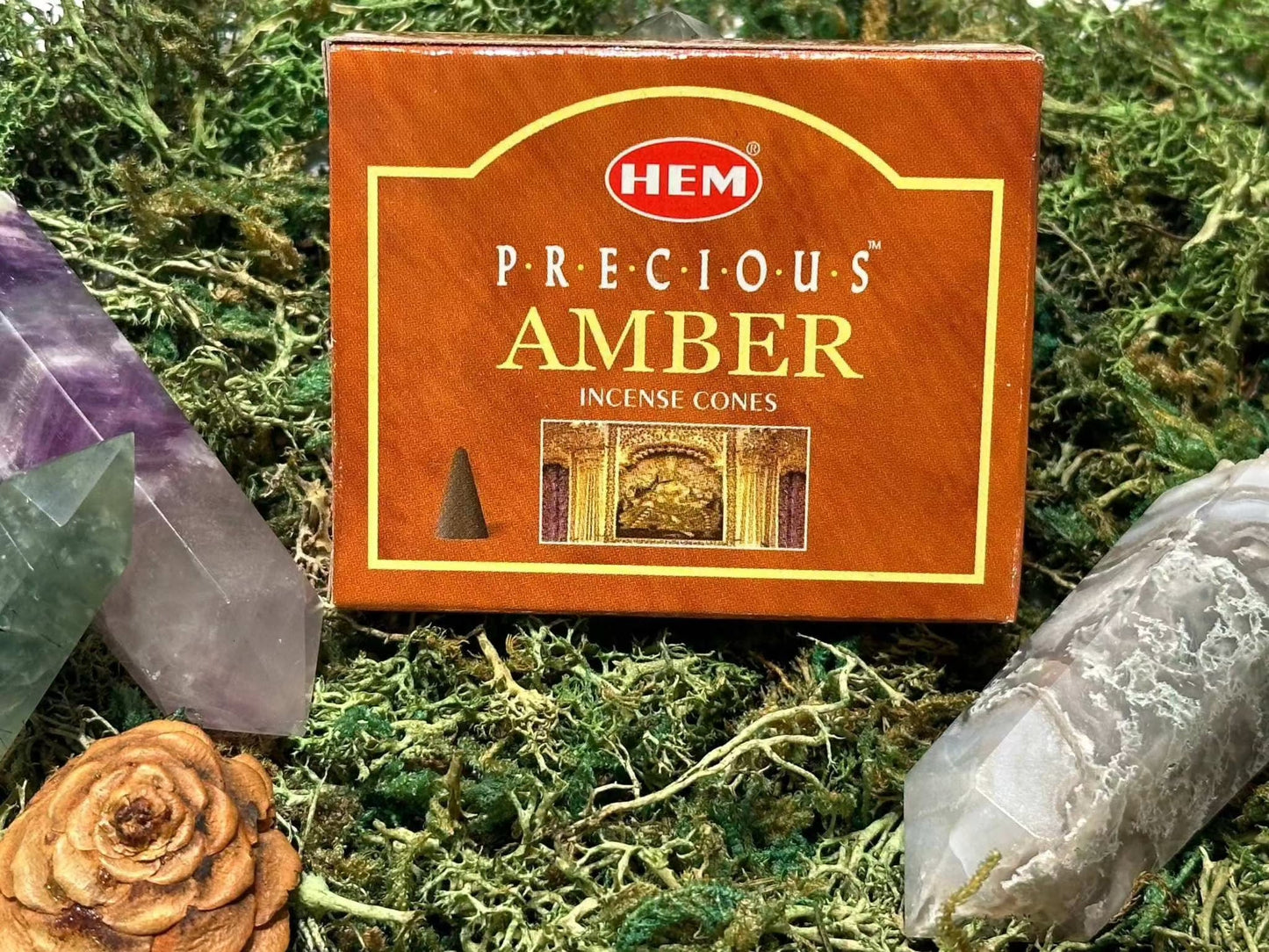 Incense Cones - Precious Amber