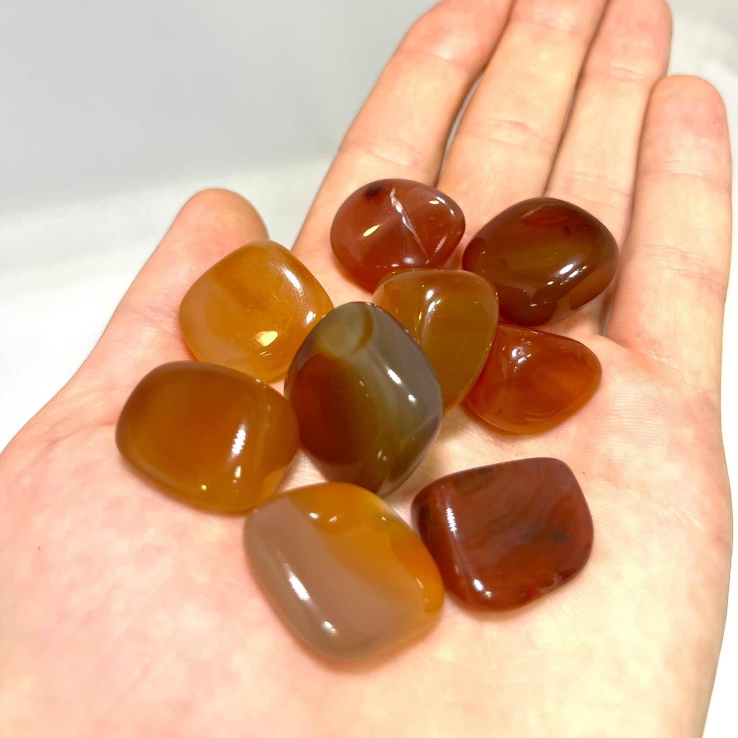 Carnelian Tumbled Pocket Stone
