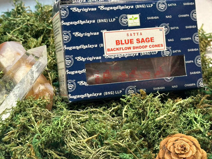 Backflow Incense Cones - Satya
